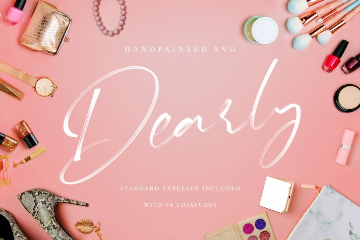 Dearly SVG Font Download