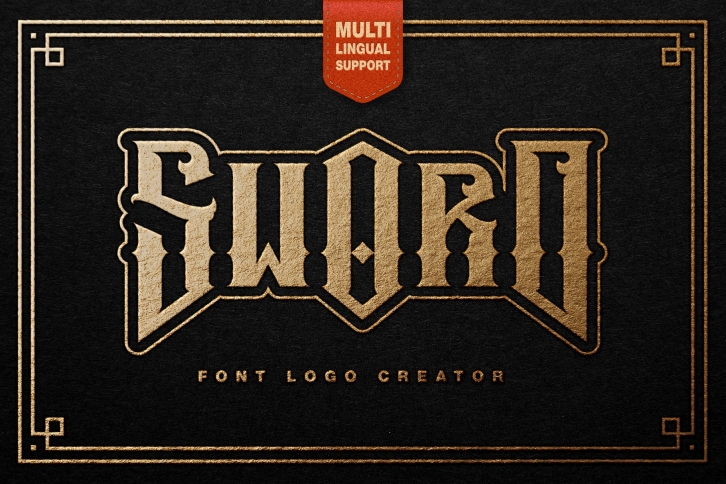 Sword Logo Creator Font Download