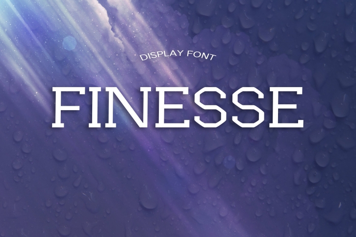 FINESSE font Font Download