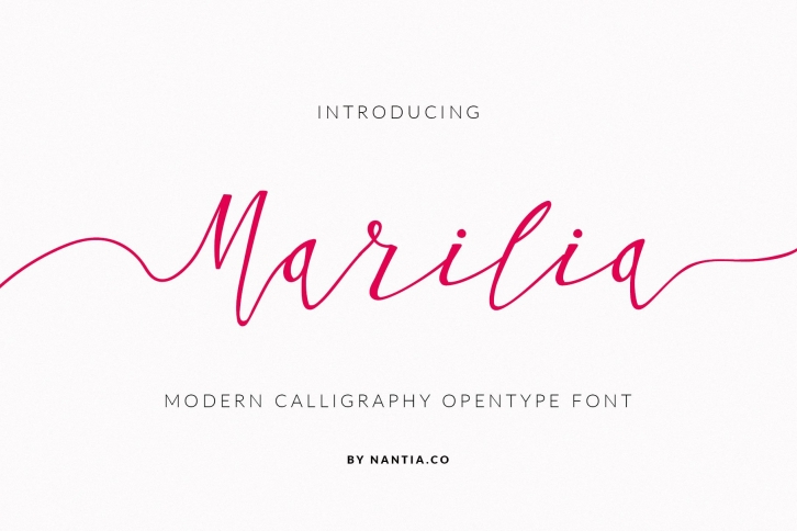 Greek Script Calligraphy Maril Font Download