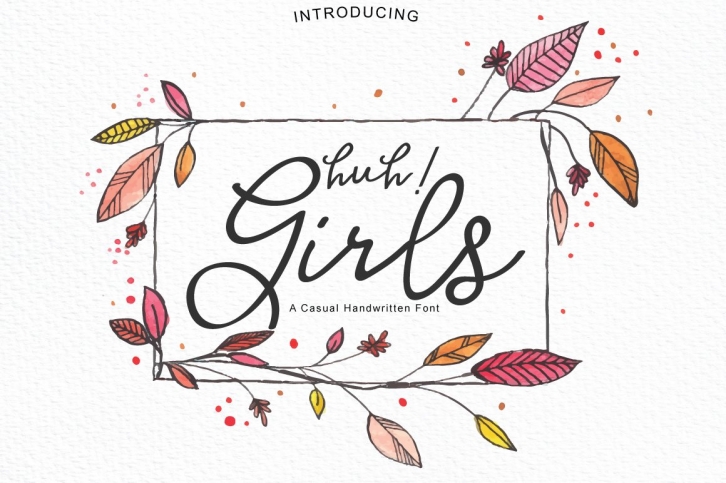 Huh! Girls Font Download