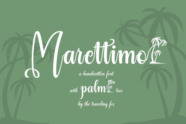 Marettimo Summer-Vibe Font Download