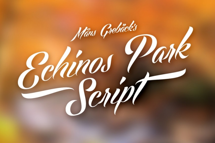 Echinos Park Script Font Download