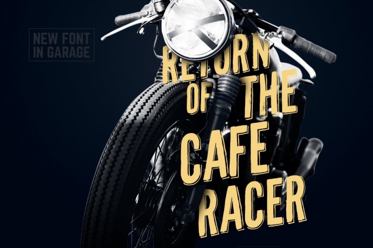 CafeRacer Typeface Font Download