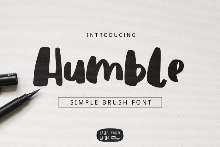 Humble Brush Font Download