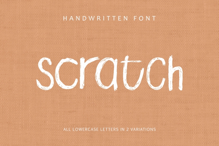 Scratch Handwritten Font Download