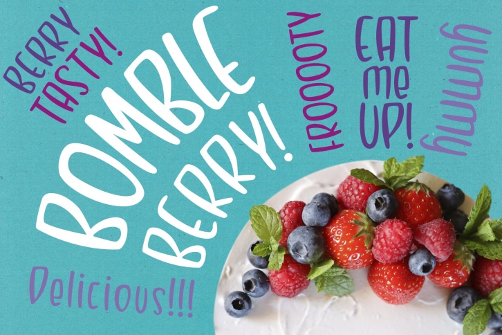 Bombleberry Font Download