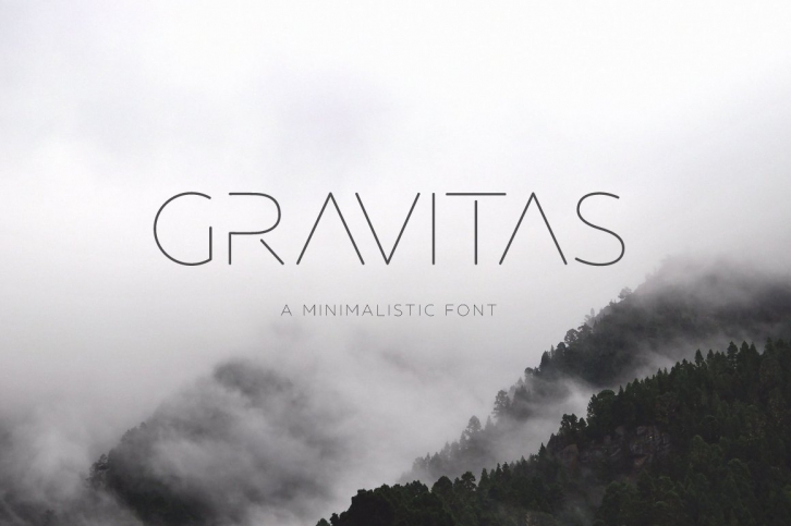 GRAVITAS Font Download