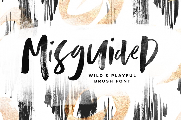 Misguided Brush Font Download