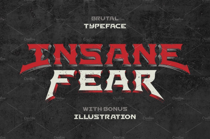Insane Fear font Font Download