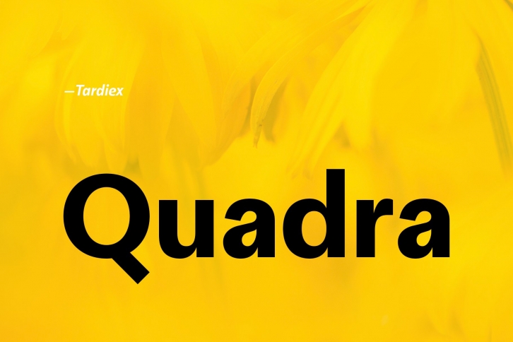 Quadra Font Download