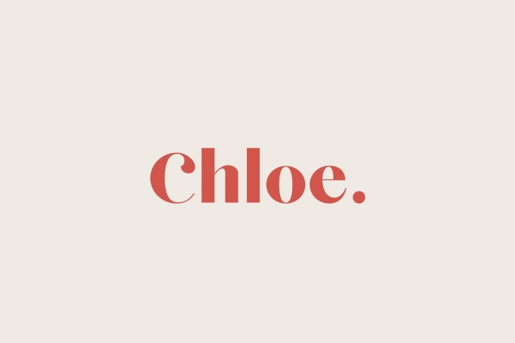 Chloe Font Download