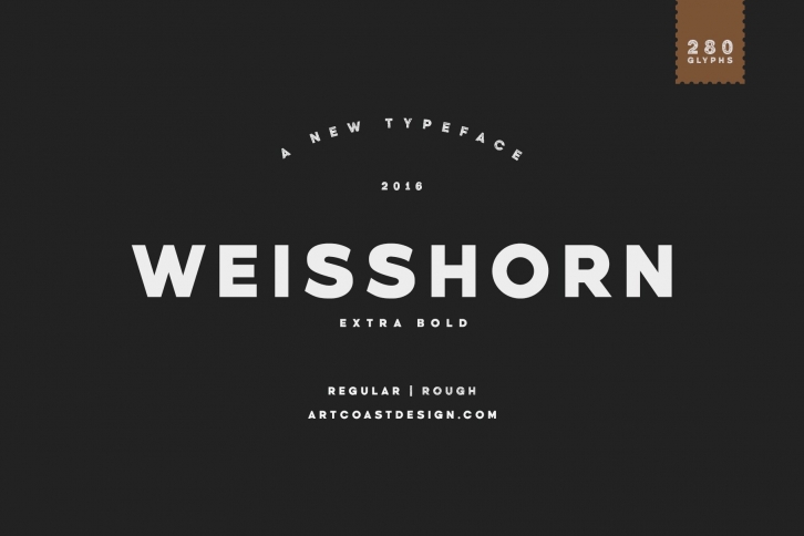 Weisshorn Typeface + Bonus Font Download