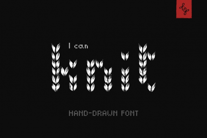 I Can Knit Font Download