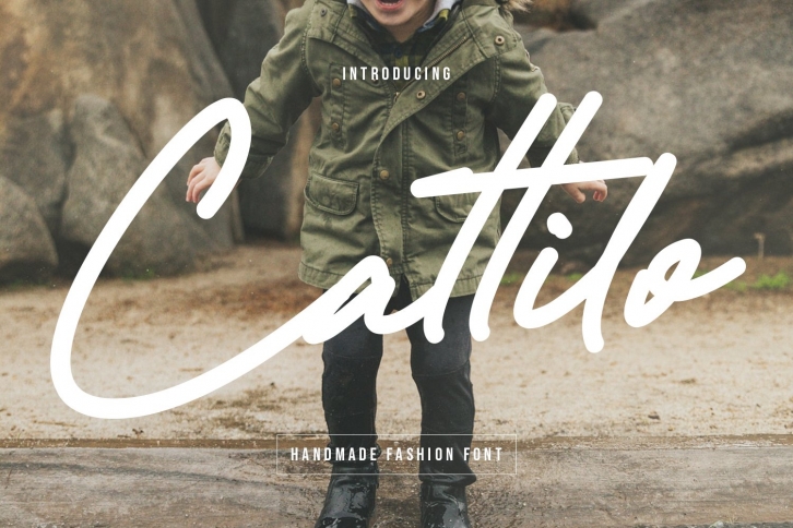 Cattilo Kids Handmade Fashion Font Download