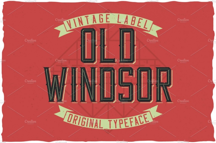 Old Windsor Vintage Typeface Font Download