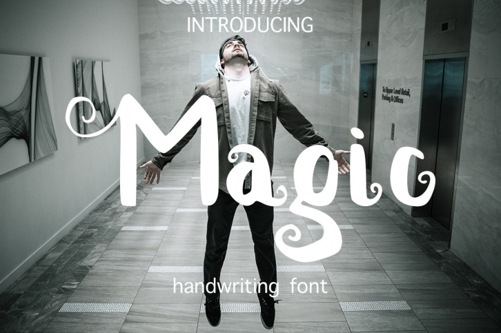 Magic handwritten font Font Download