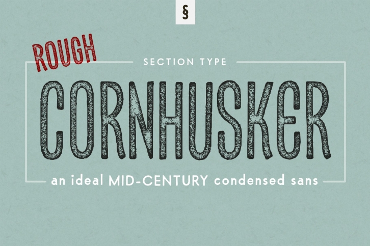 Cornhusker Rough Font Download