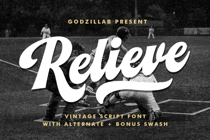 Relieve Vintage Script Font Download