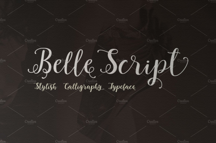 Belle Script Typeface Font Download