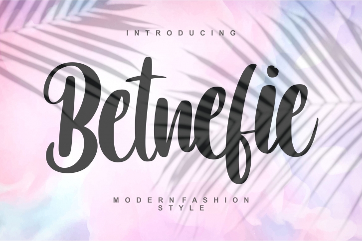 Betnefie Font Download