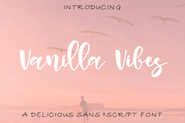 Vanilla Vibes Duo Font Download