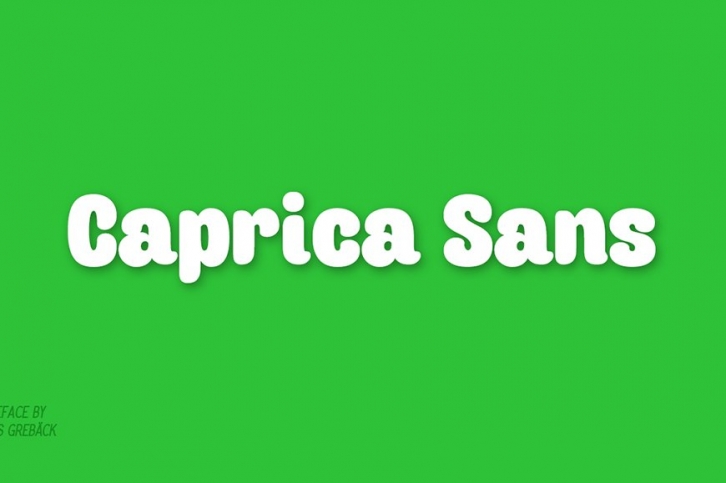 Caprica Sans Font Download