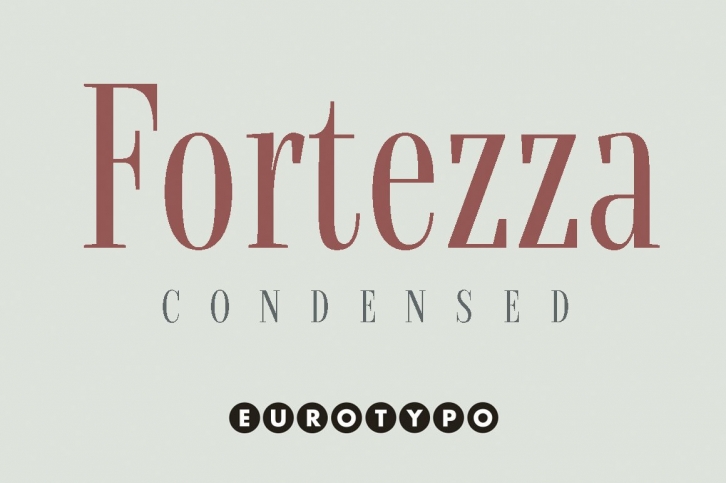 Fortezza Condensed Font Download