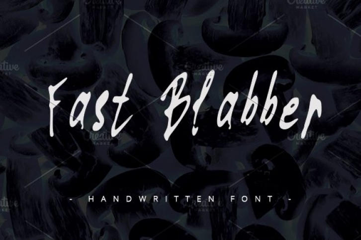 Fast Blabber Font Download