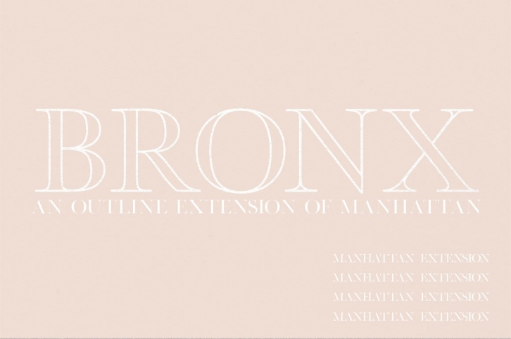 Bronx Font Download