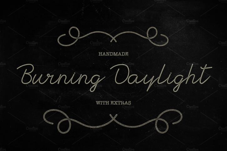 Burning Daylight Font Download