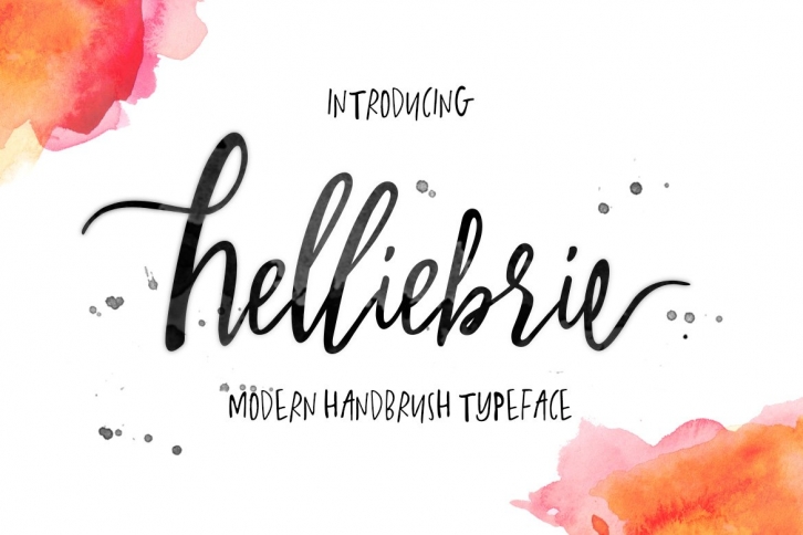 Helliebrie Typeface Font Download