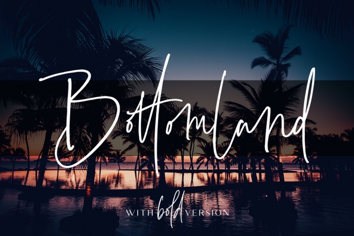 Bottomland Font Download