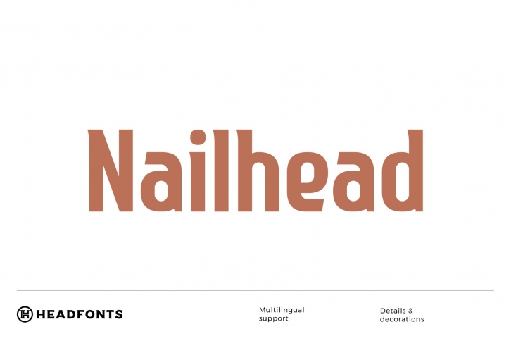 Nailhead Modern Font Download