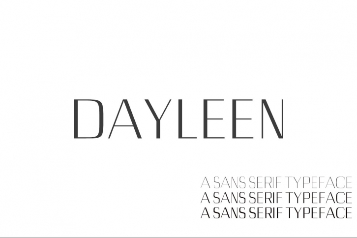 Dayleen Sans Serif Family Font Download