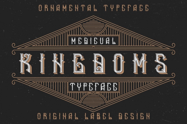 Medieval Kingdoms Label font Font Download
