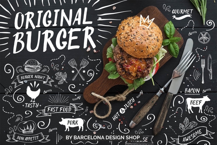 Original Burger Font Download