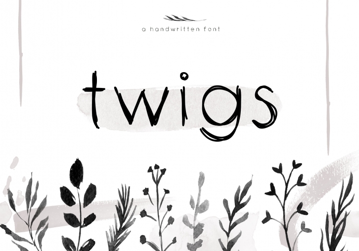 Twigs Font Download