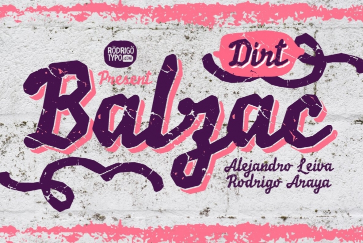 Balzac Dirt Font Download