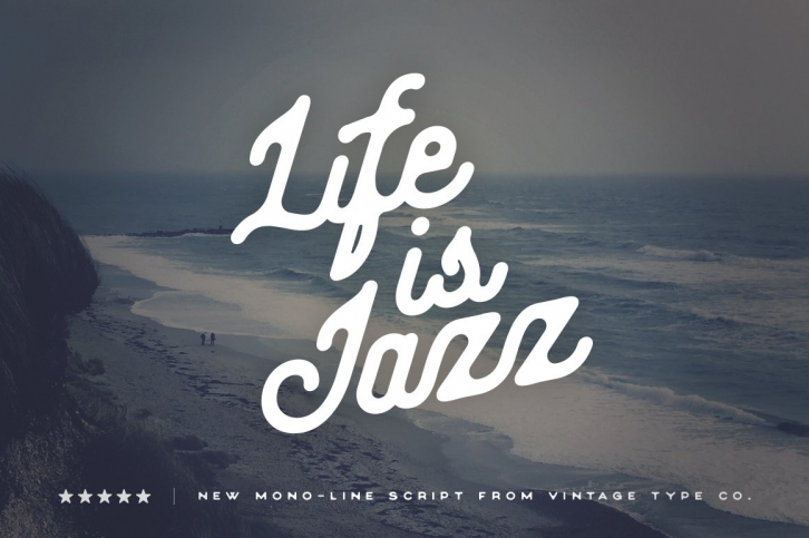 Life Is Jazz Script Font Download