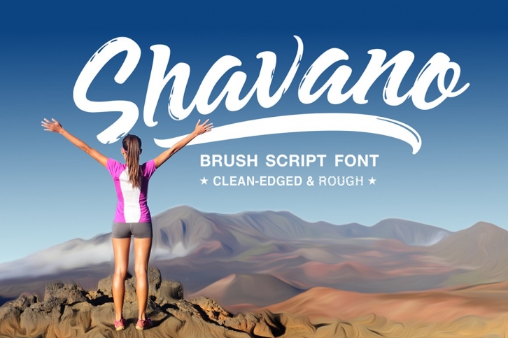 Shavano, a Bold  Beautiful font Font Download