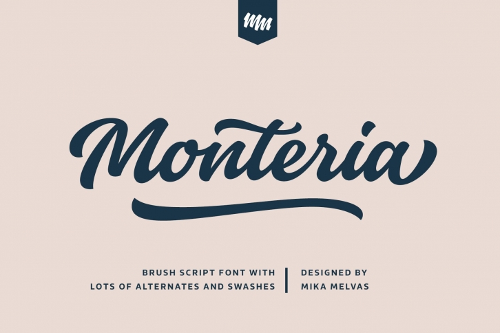 Monteria Font Download