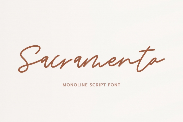 Sacramento // Sale Font Download