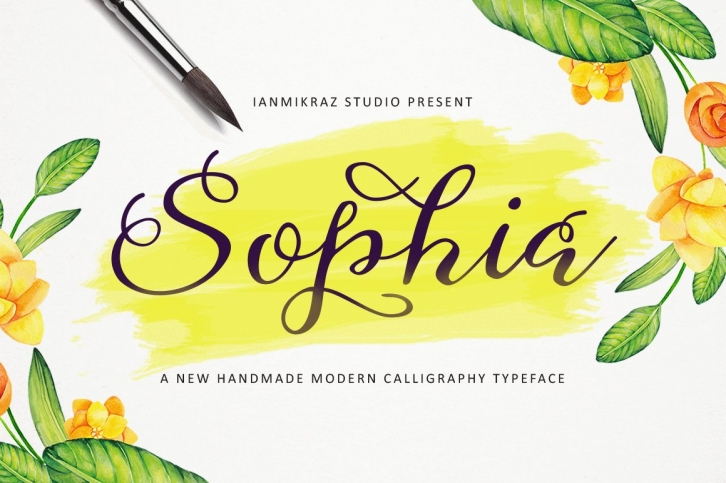 Sophia Script (Intro 30% Off) Font Download