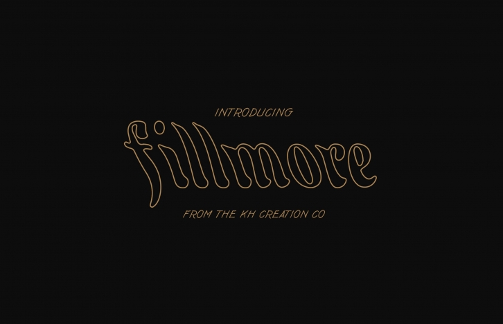 KH FILLMORE Font Download