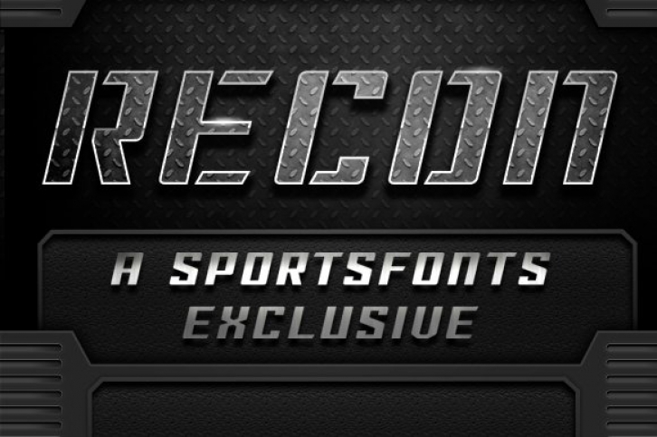 Sportsfont Recon Font Download