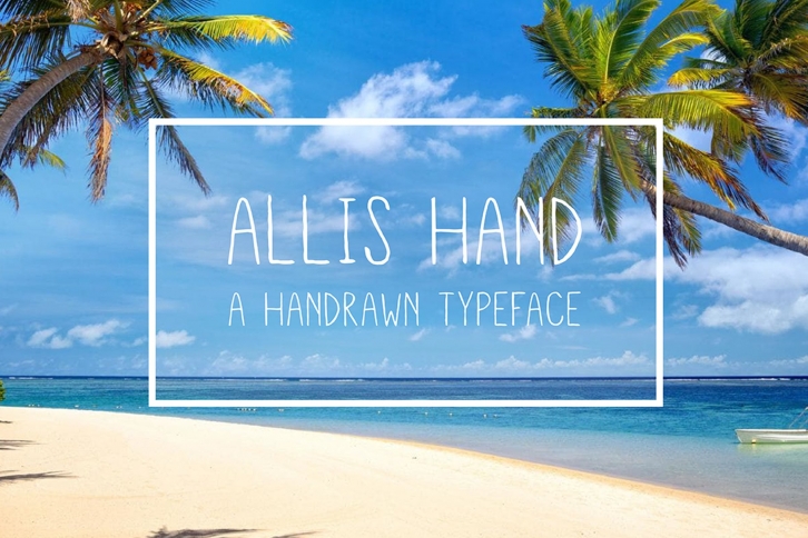 Introducing Allis Hand Font Download