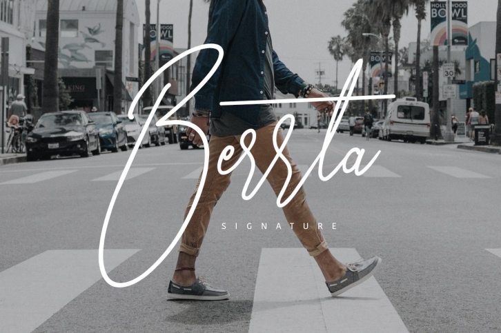 Berrta Signature Font Download