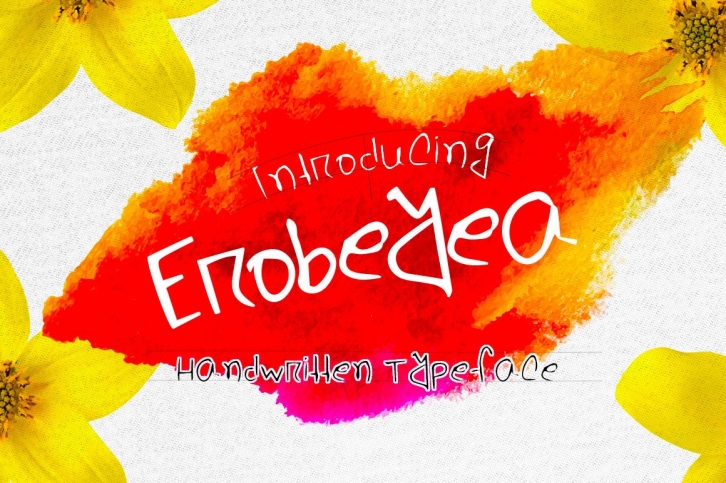 Erobeyea Handwritten Typeface Font Download