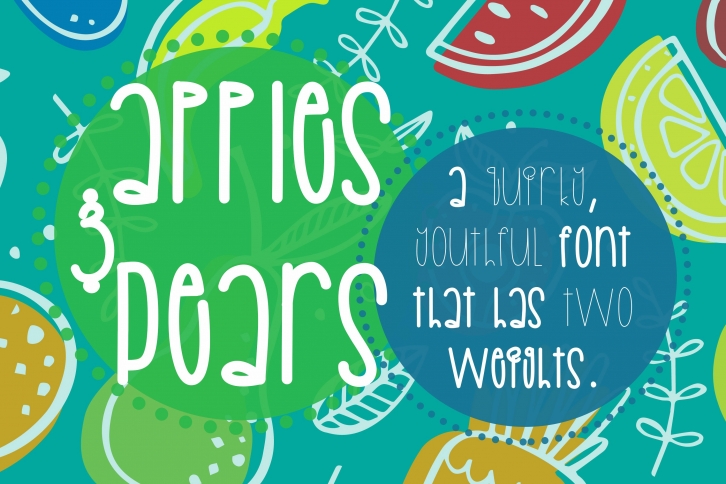 Apples  Pears Font Download